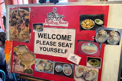 La carta incluyó opciones tradicionales, familiares y propuestas para niños