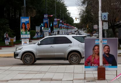 La cartelería electoral en la ciudad de Formosa