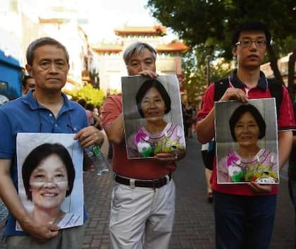 La cartera de Qin Sun fue encontrada cerca de un cuerpo