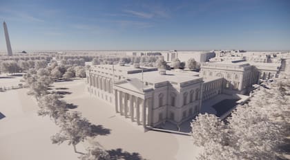 La Casa Blanca anuncia el inicio de la construcción del salón de baile