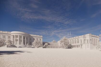 La Casa Blanca anunció que comienza la construcción de la sala de baile