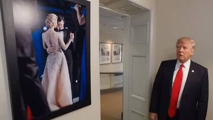 La Casa Blanca de Donald Trump, por dentro: la alfombra de Reagan y la foto que llama “Mar de amor”