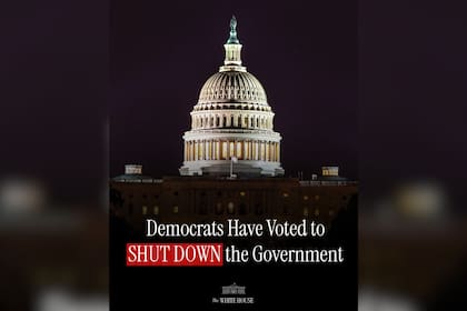 La Casa Blanca señaló a los demócratas por su voto en el Senado