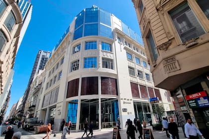 La casa central del Banco Ciudad; Folino reemplazó a Gustavo Cardoni, que era gerente general desde 2016