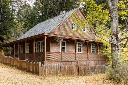 La casa de Aarón de Anchorena en Isla Victoria
