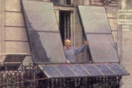 La casa de Ariel Rietti también se alimentaba con energía solar