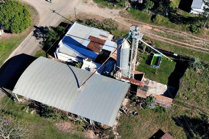 La casa de Caillava donde se realizaron peritajes y fueron halladas prendas que tenían muestras de ADN aptas para ser analizadas con las de Loan