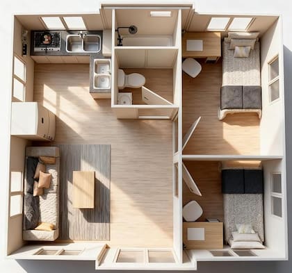 La casa de dos pisos de Amazon se puede personalizar (Amazon)