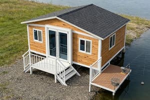 Amazon tiene la casa prefabricada de estilo rústico ideal para iniciar una vida tranquila por menos de US$14 mil