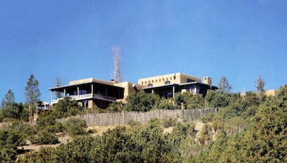 La casa de Gene Hackman en Santa Fe