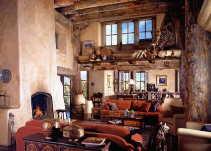 La casa de Gene Hackman en Santa Fe