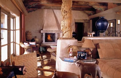 La casa de Gene Hackman se encuentra en la localidad montañosa de Santa Fe, capital de Nuevos México