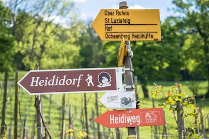 La casa de Heidi está en Suiza y se puede visitar