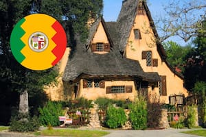 La curiosa propiedad en Los Ángeles que parece sacada de un cuento de hadas