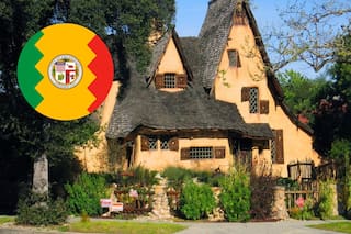 La curiosa propiedad en Los Ángeles que parece sacada de un cuento de hadas