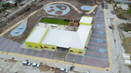 La Casa de Lanús vista desde arriba