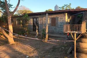 La casa de las víctimas en barrio Autódromo, en el norte de la ciudad de Córdoba