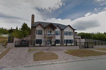 La casa de Lázaro Báez frente al Lago Argentino, en El Calafate