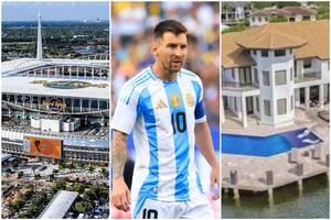 Qué tan cerca está la mansión de Messi en Miami del estadio donde se jugará la final