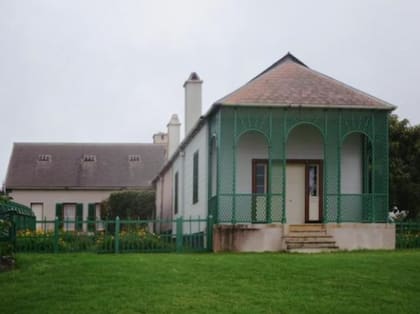 La casa de Longwood, residencia de Napoleón durante su exilio en Santa Elena desde 1815 hasta su muerte, en 1821
