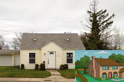 ¿La casa de Los Simpson?