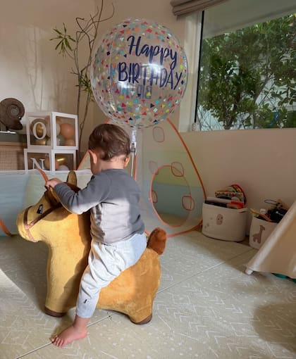 La casa de los Bündchen Valente se vistió de cumpleaños para celebrar a River