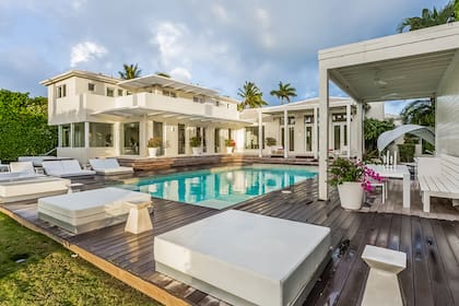 La casa de Miami, fue puesta en venta en 2018, estaba valuada en más de 11 millones de dólares