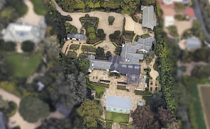La casa de Montecito que se convirtió en el eje de la disputa legal multimillonaria