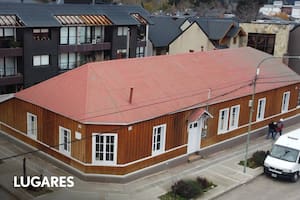 La casa de Rodolfo Koessler, en pleno casco histórico de San Martín de los Andes.