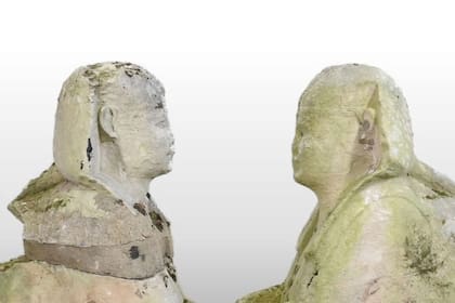 La casa de subastas Mander Auctioneers, que se encargó de la venta de las antiguas reliquias egipcias, contó que un miembro de la familia se puso en contacto con ellos porque quería deshacerse de unos viejos ornamentos de jardín de la casa ubicada en el condado Suffolk, en el este de Inglaterra