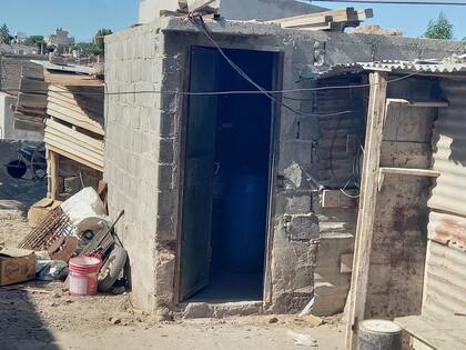 La casa donde ocurrió el asesinato