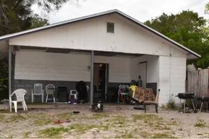 La casa donde ocurrió el asesinato ubicada en la ciudad de Largo, 2300 de 22nd Avenue Southwest