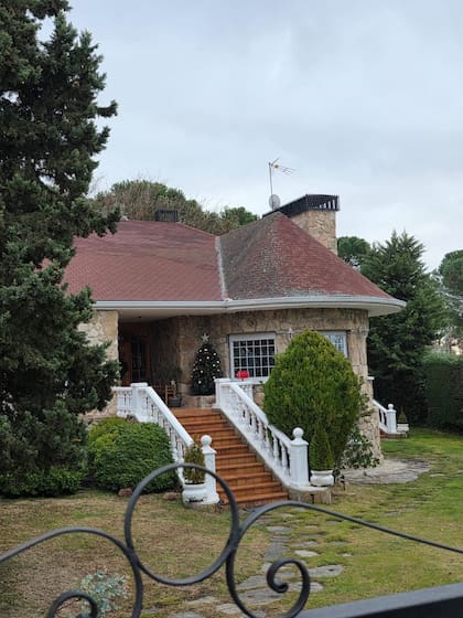 La casa donde vivió Alejandro Calvete en el municipio de Algete, a las afueras de Madrid