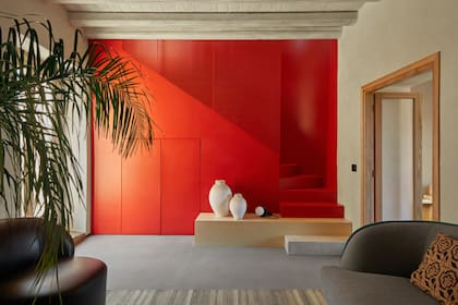 La casa es el resultado de la obra de renovación que llevó a cabo el estudio de arquitectura siciliano Studio Didea