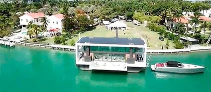 La casa flotante de Miami se vio envuelta en una disputa legal