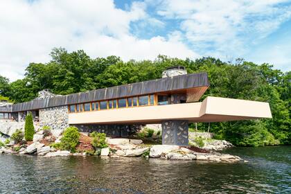 La Casa Massaro en Nueva York, Estados Unidos, no es reconocida por la Fundación que defiende las obras del arquitecto