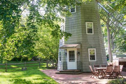 La casa molino en East Hampton, Nueva York
