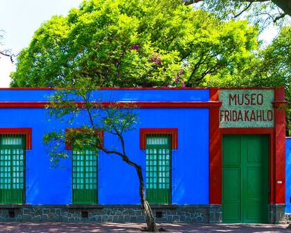 La casa museo de Frida Kahlo, en Coyoacán