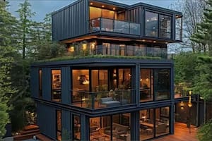 La casa prefabricada de Alibaba que tiene un diseño modular de lujo por solo US$14.000
