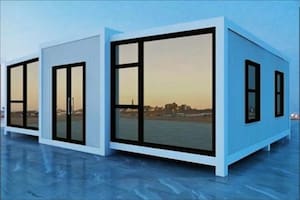 La casa prefabricada al estilo playero que se vende en EE.UU.