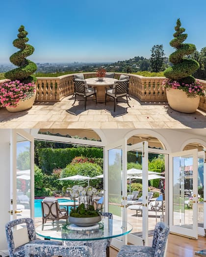 La casa presenta 6 dormitorios y 12 cuartos de baño (Instagram/@listings)