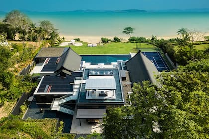 La casa principal tiene 4000 m2