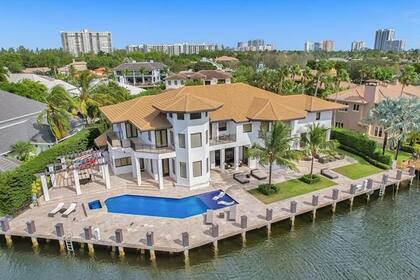 La casa que Messi compró en Maimi queda en Fort Lauderdale