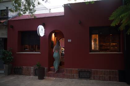 La casa que remodelaron para montar un bello restaurante.