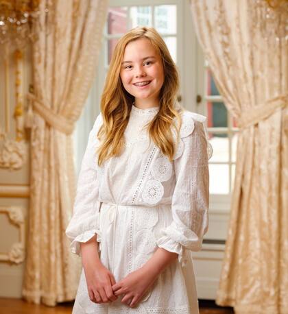 La casa real reveló que la princesa Ariane tiene como hobbies dibujar, tocar el piano, andar a caballo y jugar al hockey (Foto: Instagram @koninklijkhuis)