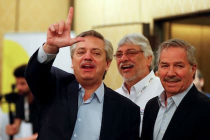 Alberto Fernández, Fernando Lugo y Felipe Solá