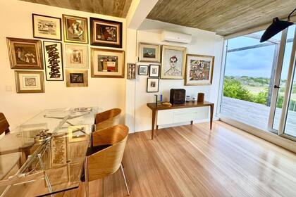 La casa se vende con las obras compradas por el periodista