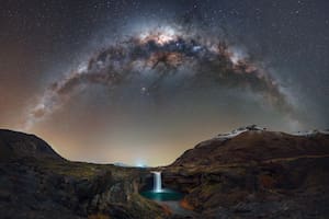 Dos argentinos fueron distinguidos por sus fotos de la Vía Láctea