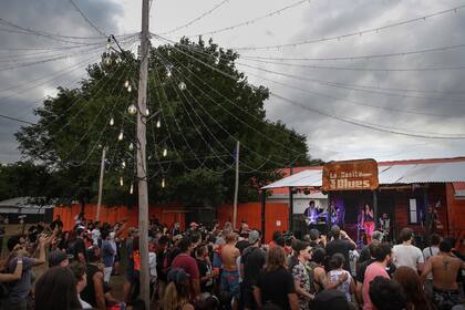 La Casita del Blues, uno de los escenarios temáticos dentro del predio.