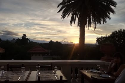 La casona tiene una vista única